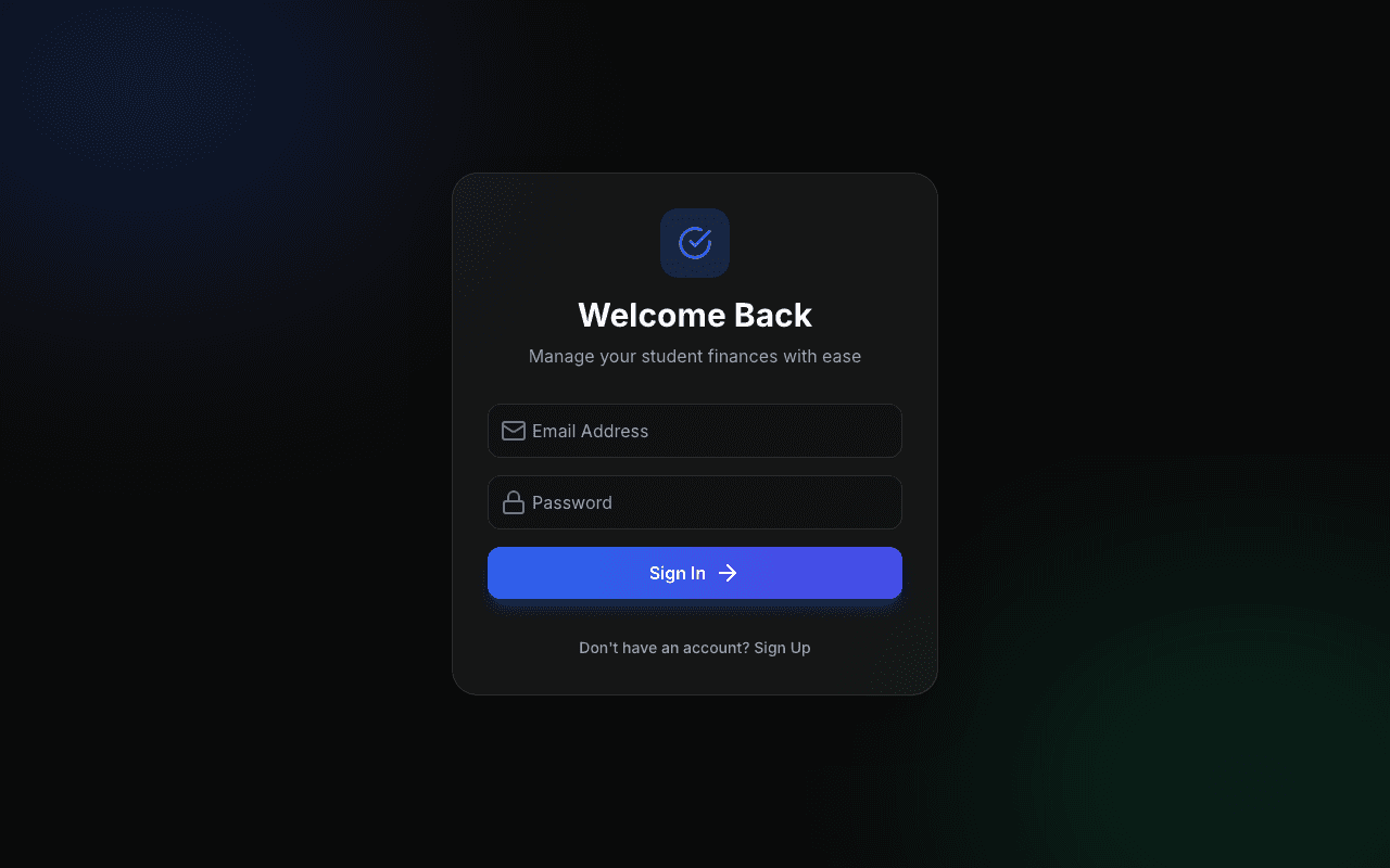 Screenshot of Trackr